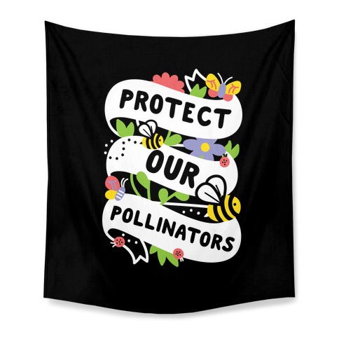 Protect Our Pollinators Tapestry