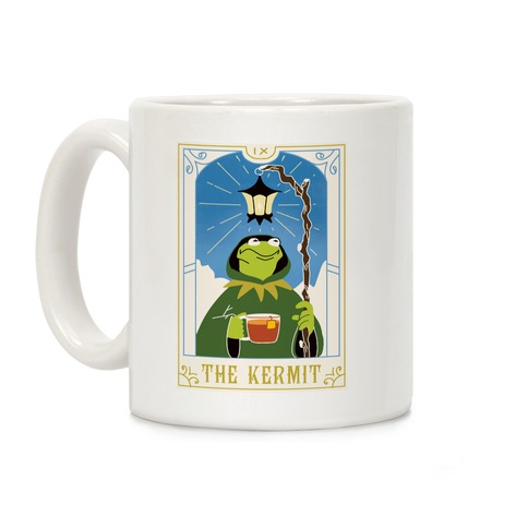 The Kermit Tarot Card Coffee Mug