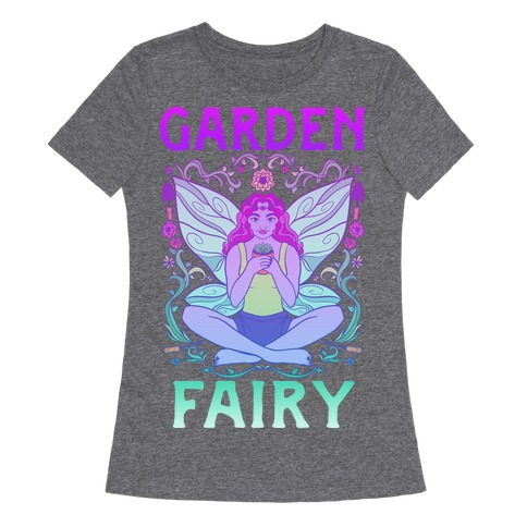 Garden Fairy Womens T-Shirt