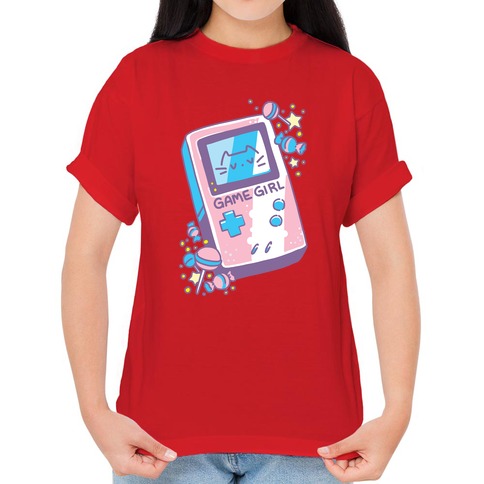 Game Girl - Trans Pride T-Shirts | LookHUMAN