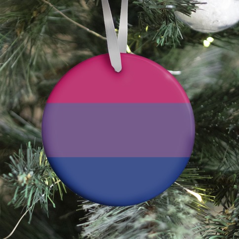 Bi Pride Flag Ornament