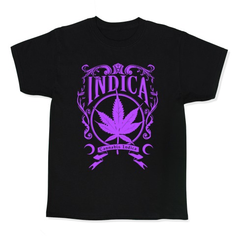 Cannabis Indica Kids T-Shirt