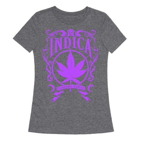 Cannabis Indica Womens T-Shirt