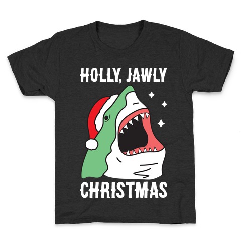 Holly, Jawly Christmas Kids T-Shirt
