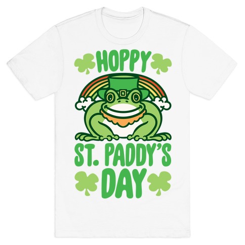 Hoppy St. Paddy's Day Frog T-Shirt