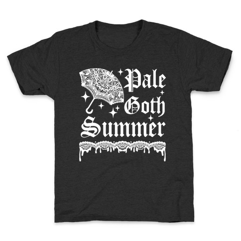 Pale Goth Summer Kids T-Shirt