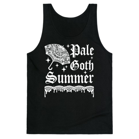 Pale Goth Summer Tank Top