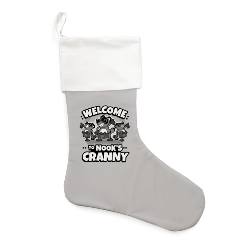 Welcome To Nook's Cranny Stocking