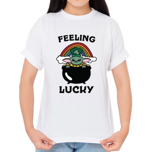 Baby Yoda May The Luck Be With You St Patricks Day Shirt - High