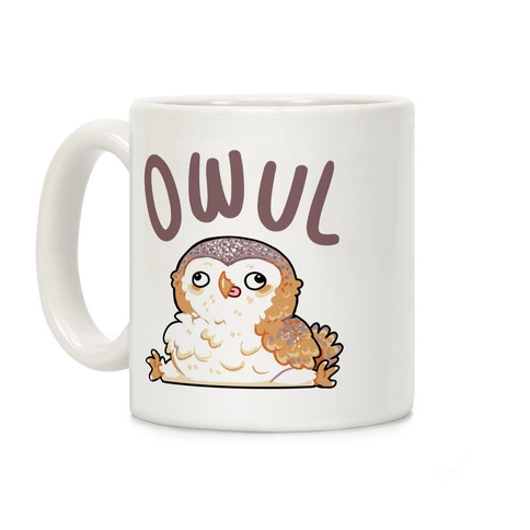 Derpy Owl Owul Coffee Mug