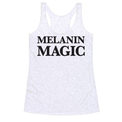 Melanin Magic Racerback Tank Tops