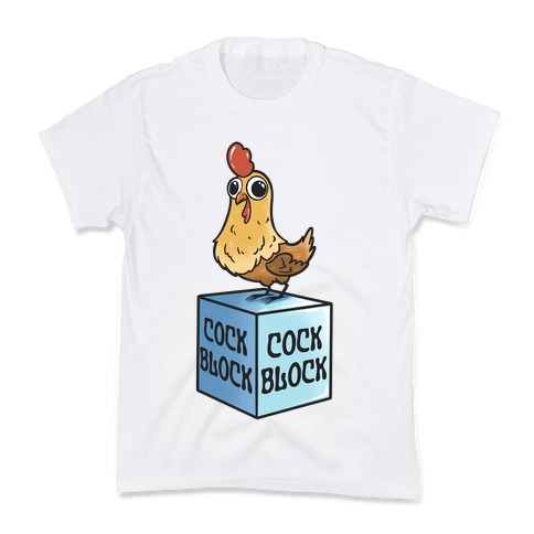 Cock Block Kids T-Shirt