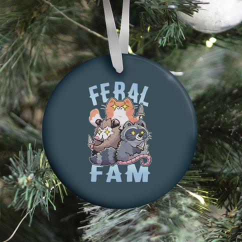 Feral Fam Ornament