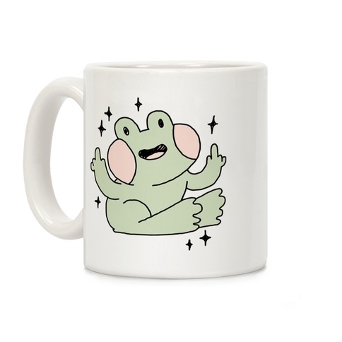 Flicky Frog Coffee Mug