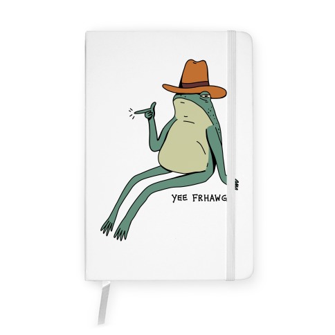 Yee Frhawg Frog Notebook