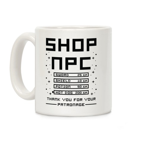 Shop NPC Coffee Mug