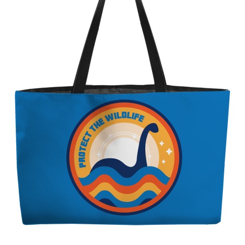 Protect The Wildlife - Nessie, Loch Ness Monster Weekender Tote