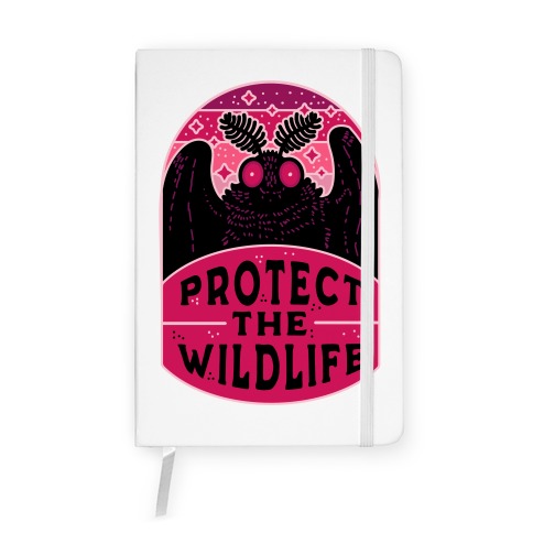 Protect the Wildlife (Mothman) Notebook