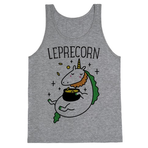 Leprecorn Unicorn Tank Top