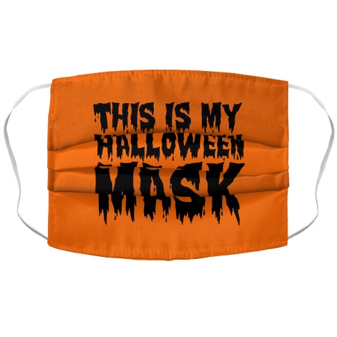 This Is My Halloween Mask Accordion Face Mask