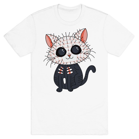 Hellraiser Pinhead Kitten T-Shirt
