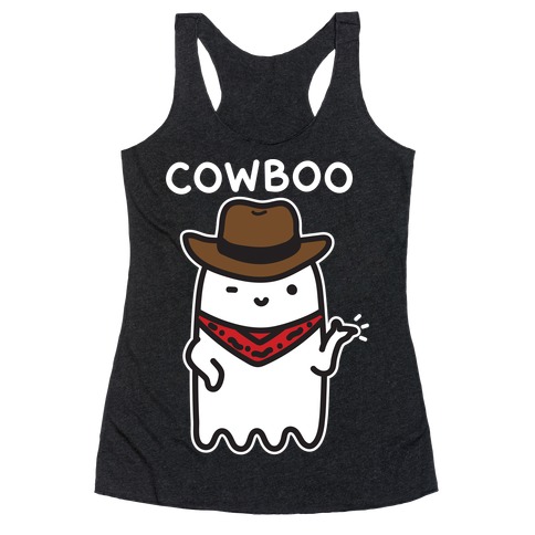 Cowboo - Cowboy Ghost Racerback Tank Top