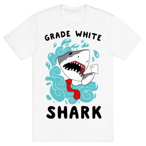 Grade White Shark T-Shirt