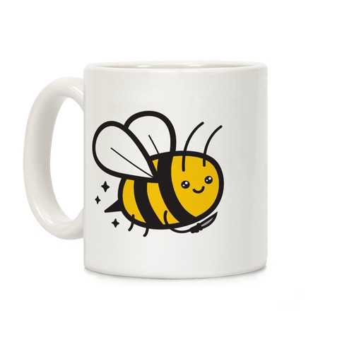 Bee With Knife Coffee Mug