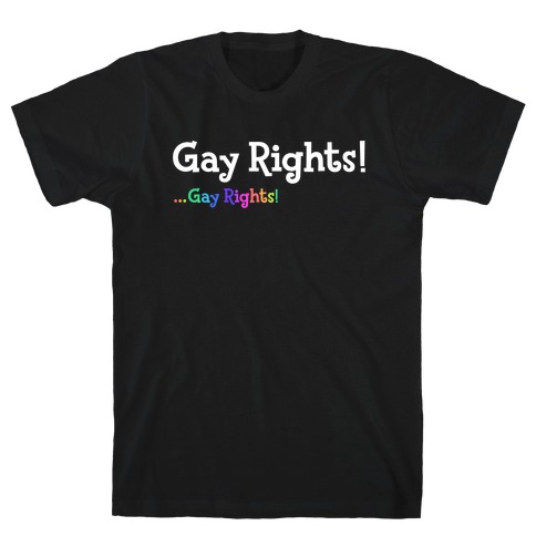 Timmy & Tommy Say Gay Rights! T-Shirt