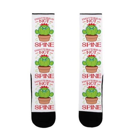 Everything Is NOT spine! Sock