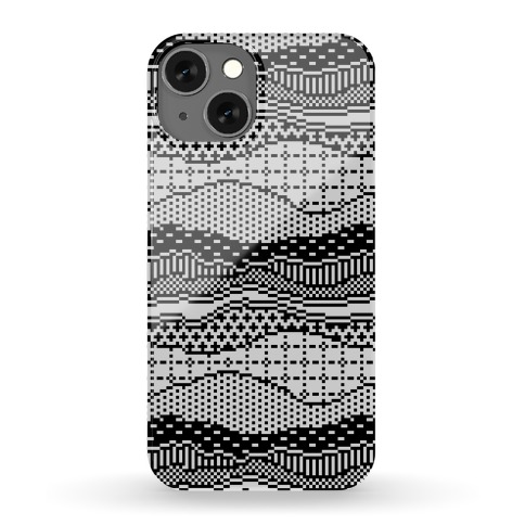 Pixel Waves Phone Case