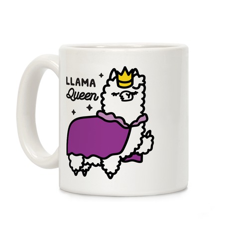 Llama Queen Coffee Mug