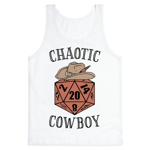 Chaotic cowboy Tank Top