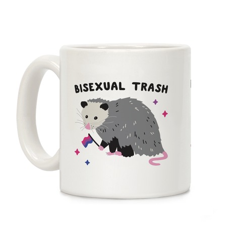 Bisexual Trash Opossum Coffee Mug