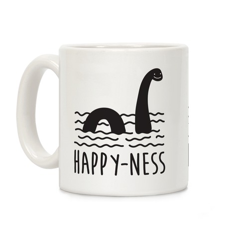 Happy-Ness Loch Ness Monster Coffee Mug