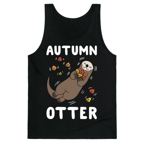 Autumn Otter Tank Top