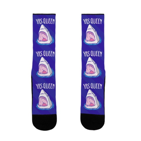 Yas Queen Shark Sock