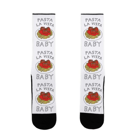 Pasta La Vista Baby Sock