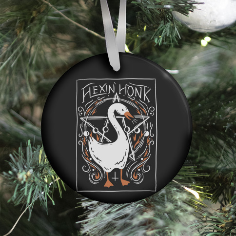 Hexin' Honk Goose Ornament