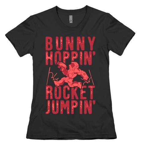 Bunny Hoppin' & Rocket Jumpin' Womens T-Shirt