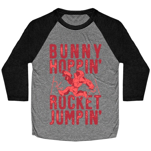 Bunny Hoppin' & Rocket Jumpin' Baseball Tee
