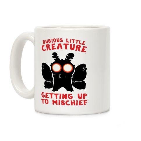 Dubious Little Creature Mothman Coffee Mug
