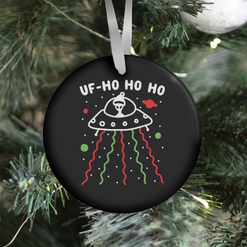 UF-Ho Ho Ho Santa Alien Ornament