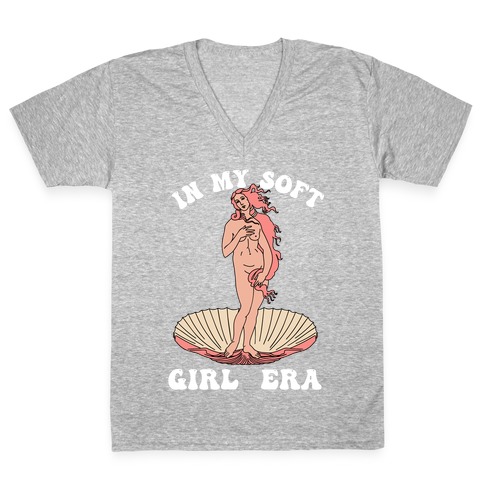 In My Soft Girl Era  V-Neck Tee Shirt