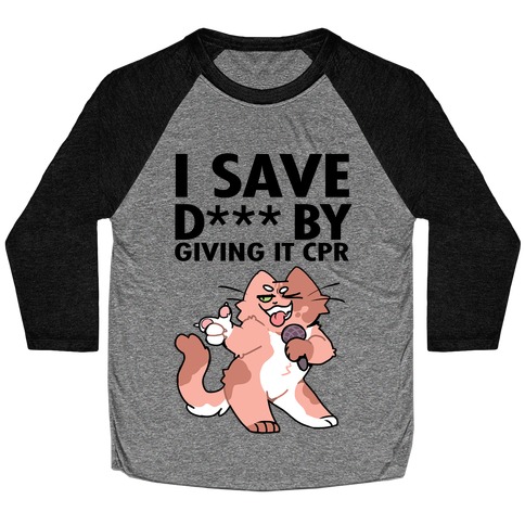 Misery x CPR x Eat Em Up CPR Cat Baseball Tee