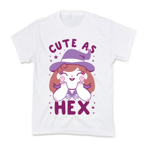 Cute As Hex Kids T-Shirt