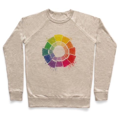 Artists Color Wheel Pullover