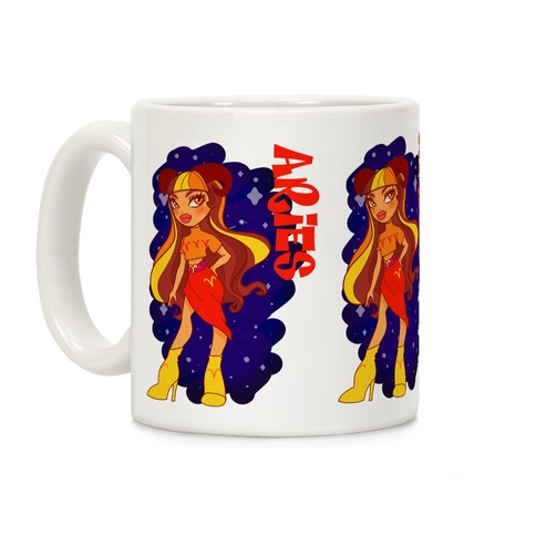 Zodiac Dollz: Aries Coffee Mug