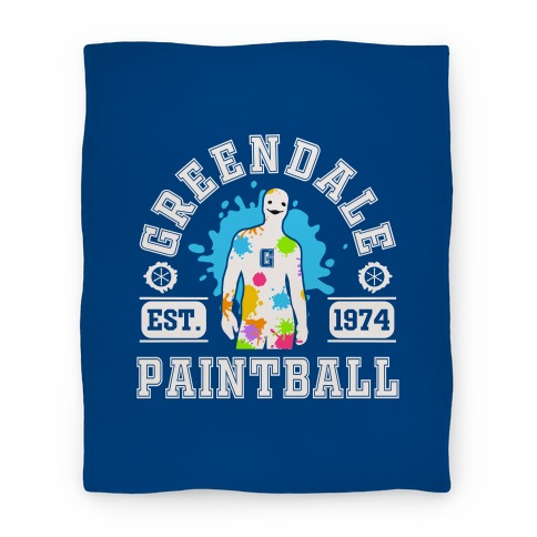 Greendale Community College Paintball Blanket