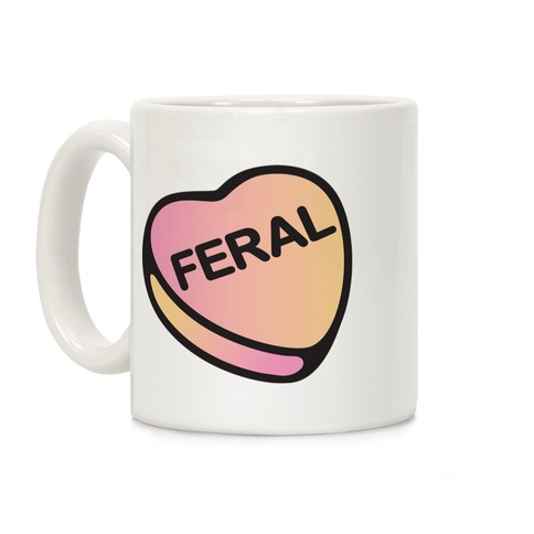 Feral Candy Heart Coffee Mug